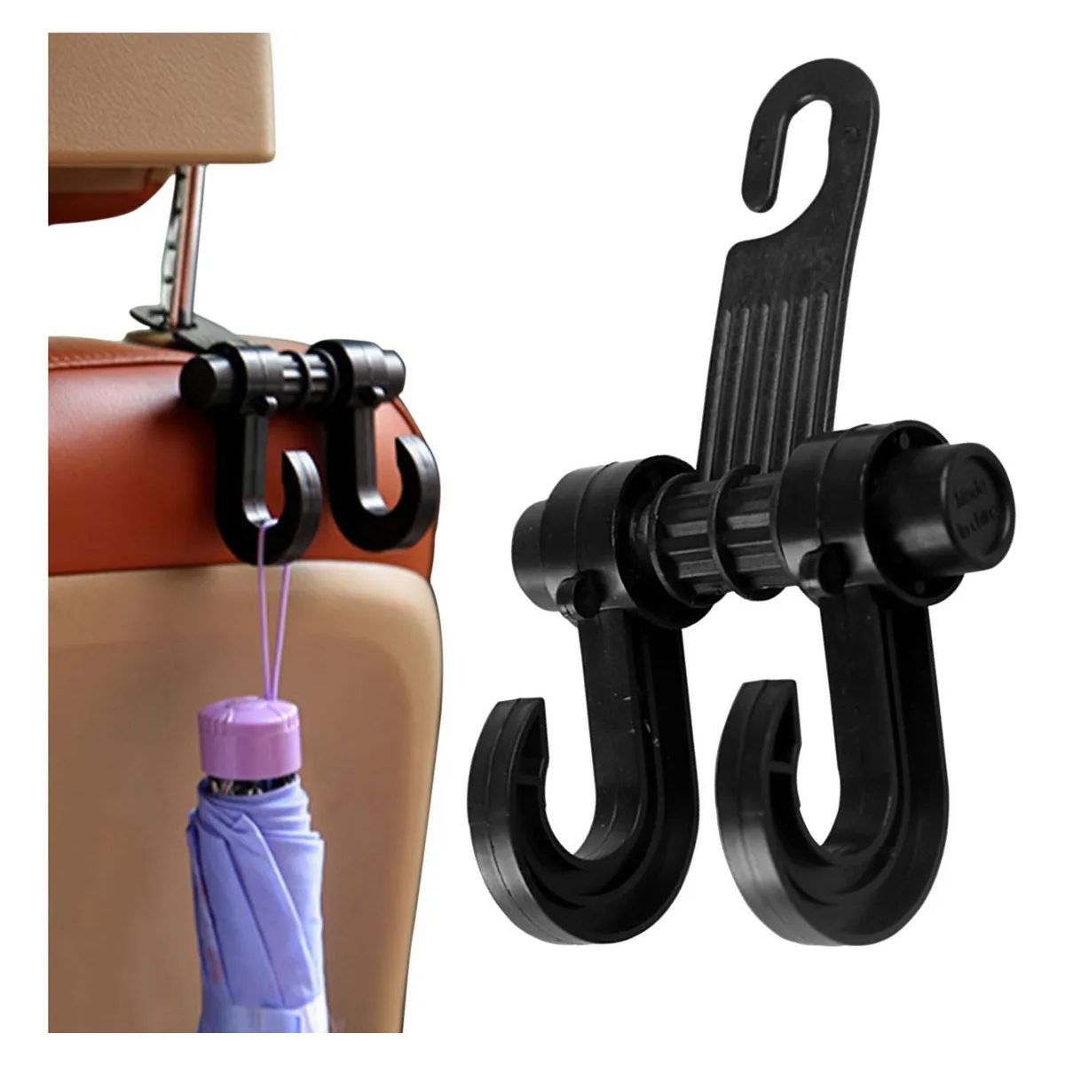 GENERICO - Gancho Auto Colgador De Monedero Bolsas