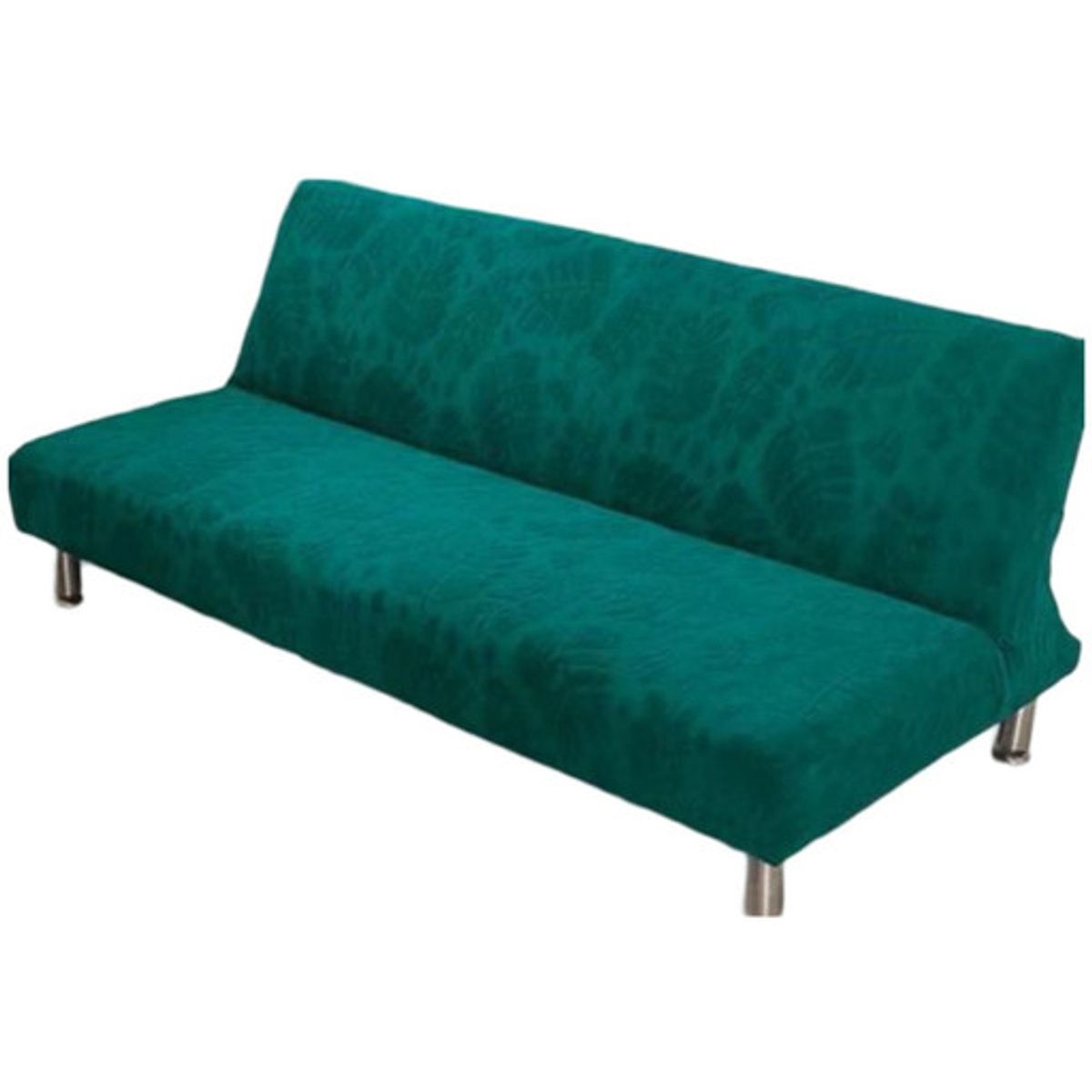 GENERICO - FUNDA DE FUTÓN ELASTICA DISEÑO HOJA VERDE