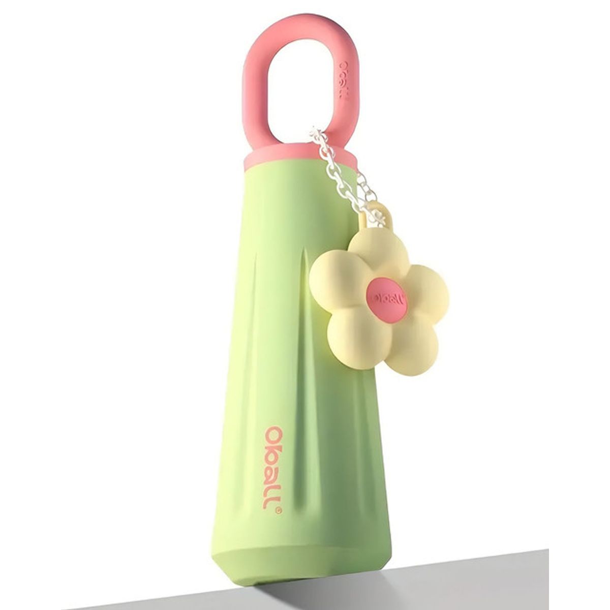 GENERICO - TERMO BOTELLA TERMICA CON ACCESORIO DE FLOR