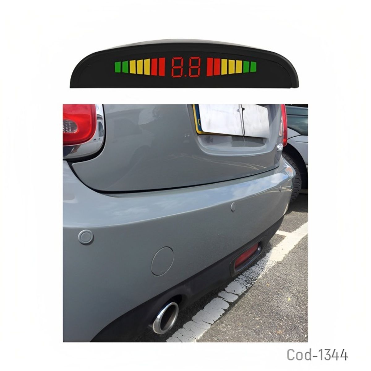 GENERICO - SENSOR PARKING ESTACIONAMIENTO FULL PARA AUTO