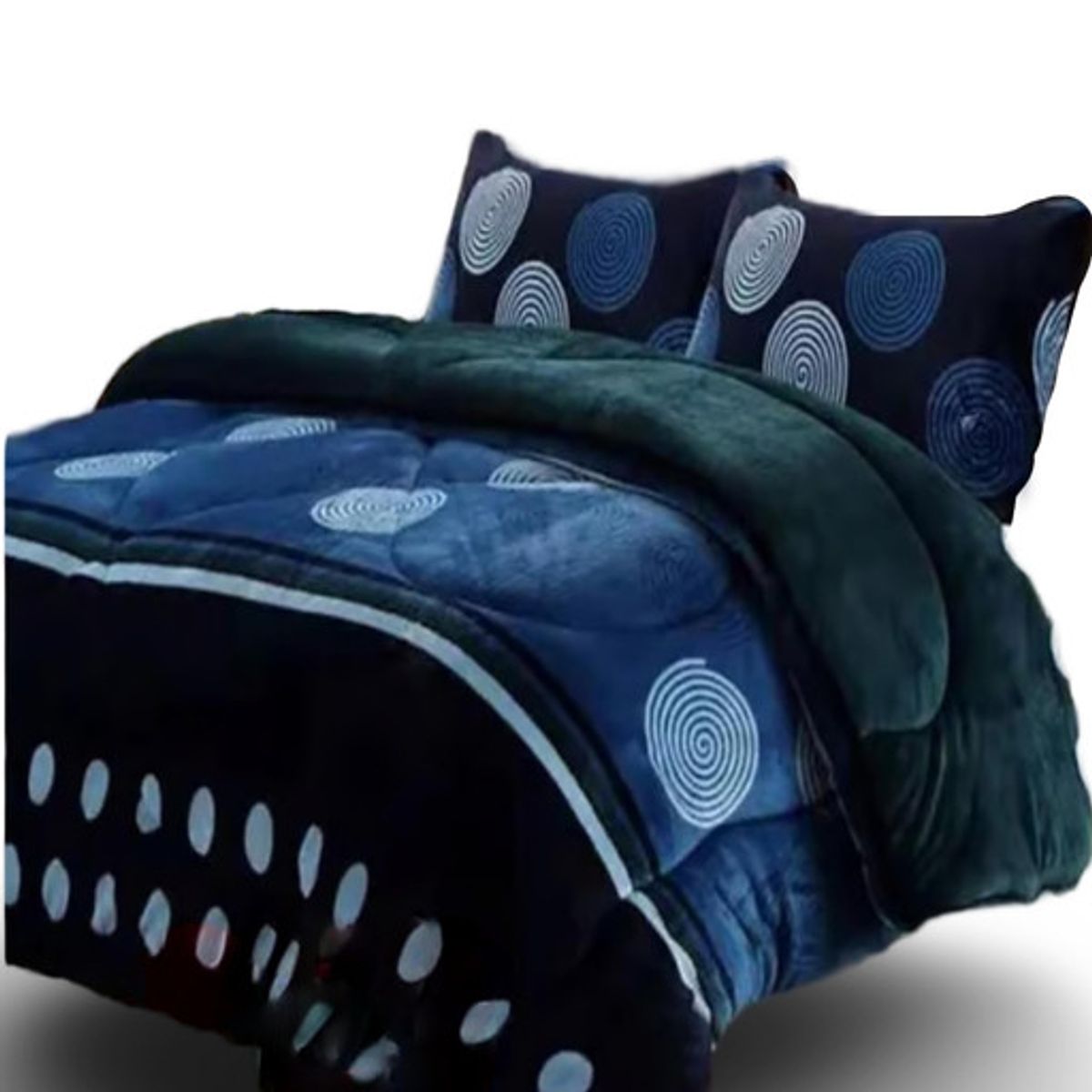 GENERICO - CUBRECAMA CON CHIPORRO PARA INVIERNO 2 PLAZAS -T09