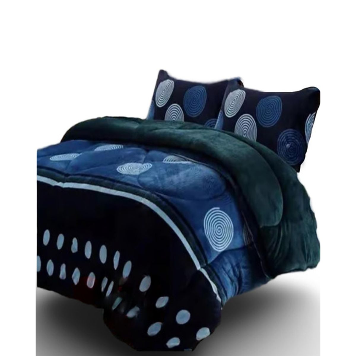 GENERICO - CUBRECAMA CON CHIPORRO PARA INVIERNO 2 PLAZAS -T09