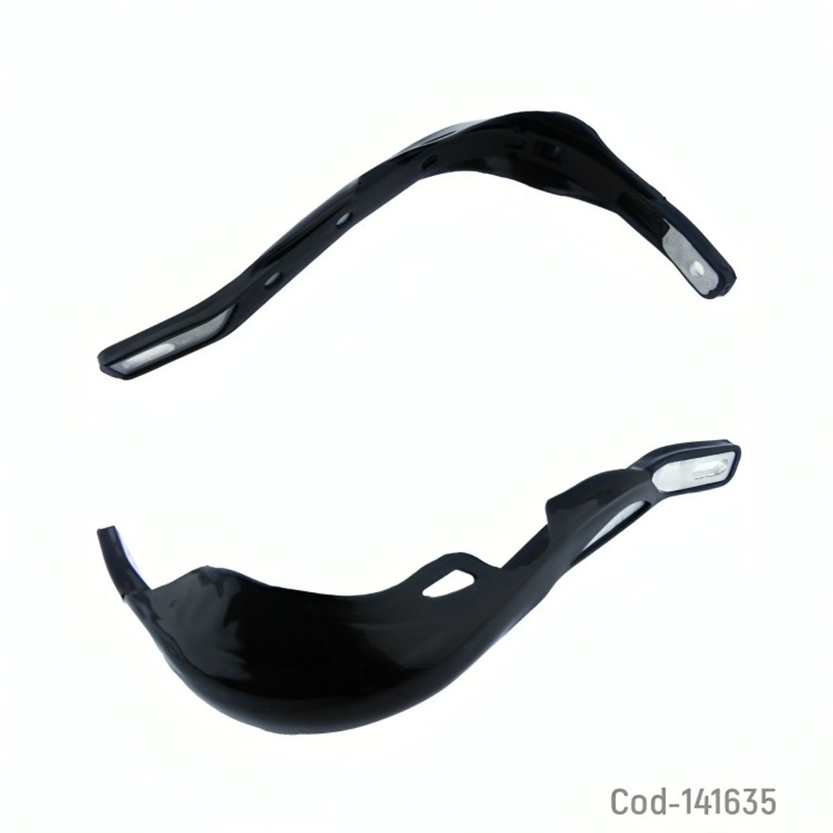 GENERICO - PROTECTOR DE MANILLAR  MOTOCROSS 33X20CM BASE METAL EL PAR