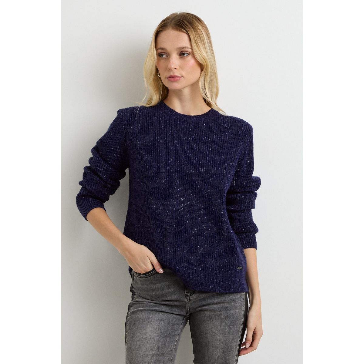 ASH - Sweater Azulino Mujer Ash