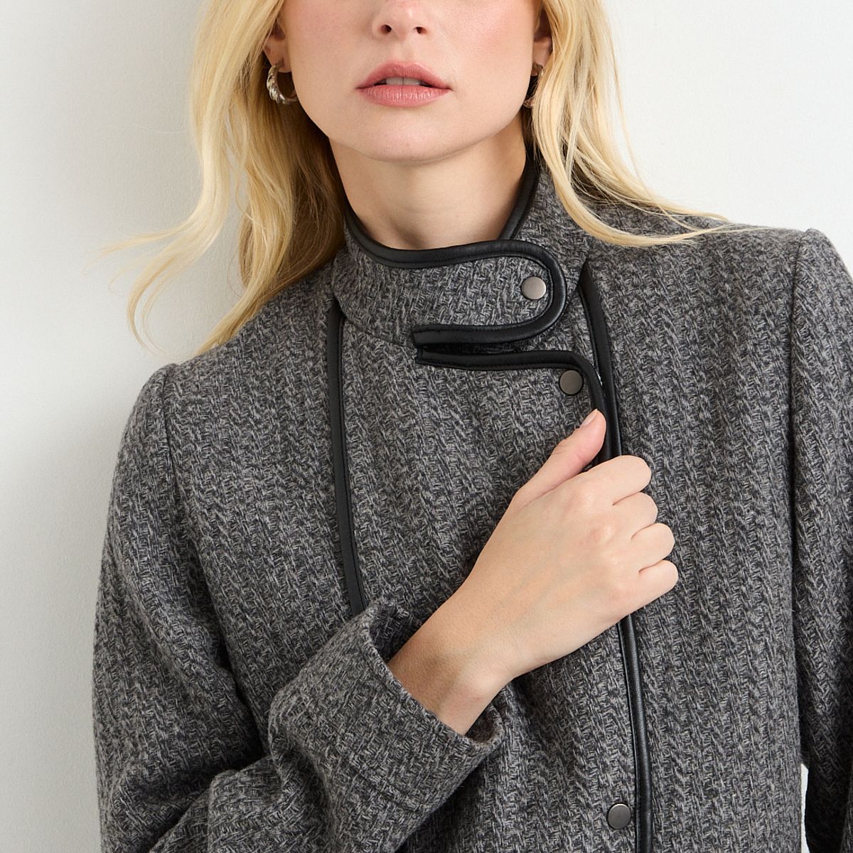 ASH - Chaqueta Gris Mujer Ash