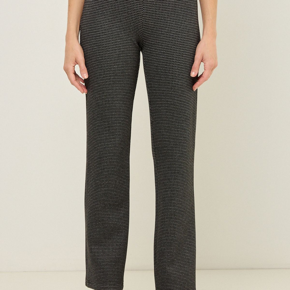 MA GRIFFE - Calza Negro Mujer Magriffe