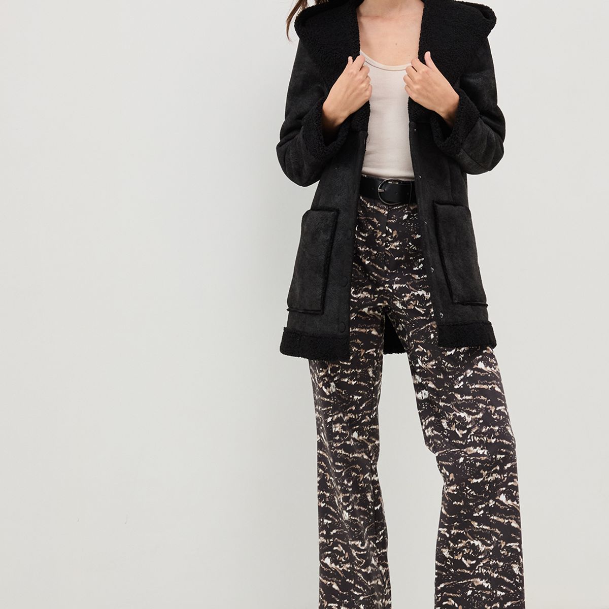 IO - Chaqueta Negro Mujer Io