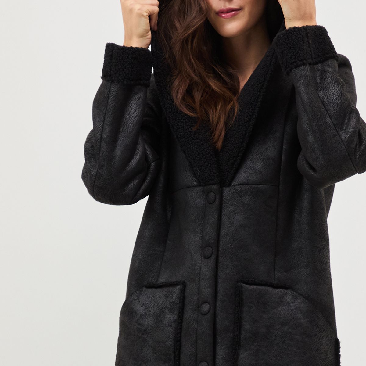 IO - Chaqueta Negro Mujer Io