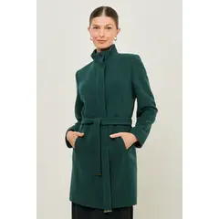 MA GRIFFE - Chaqueton Verde Musgo Mujer Magriffe