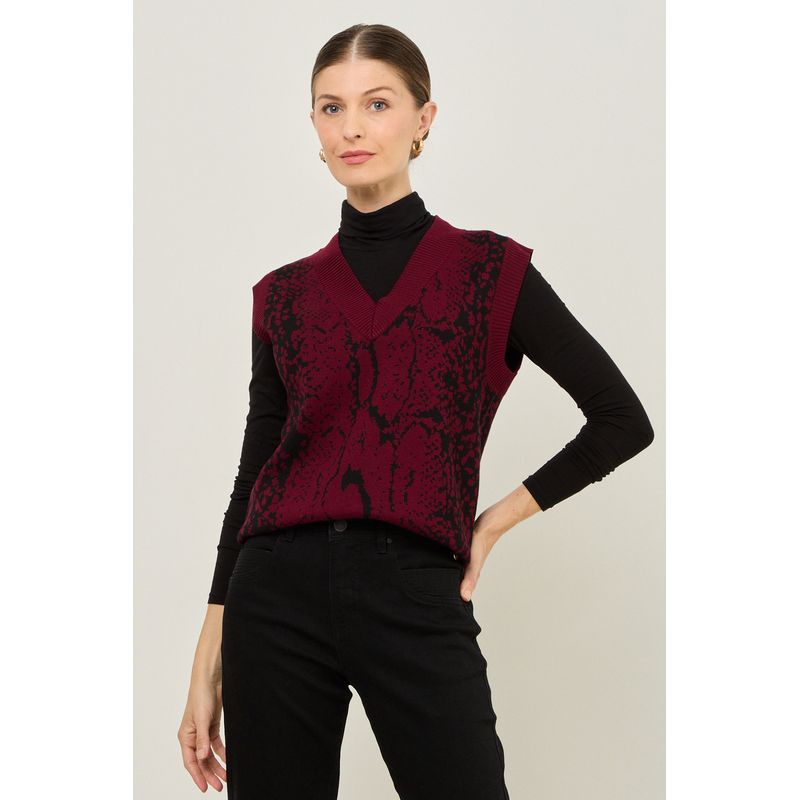 MA GRIFFE - Sweater Negro Mujer Magriffe