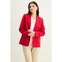 MA GRIFFE - Blazer Rojo Mujer Magriffe