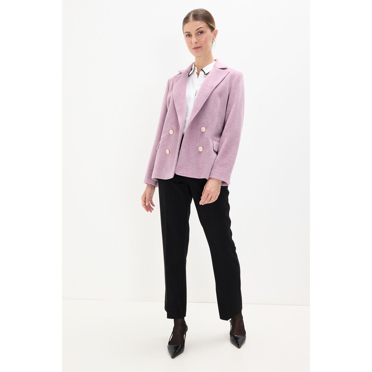 MA GRIFFE - Blazer Morado Mujer Magriffe
