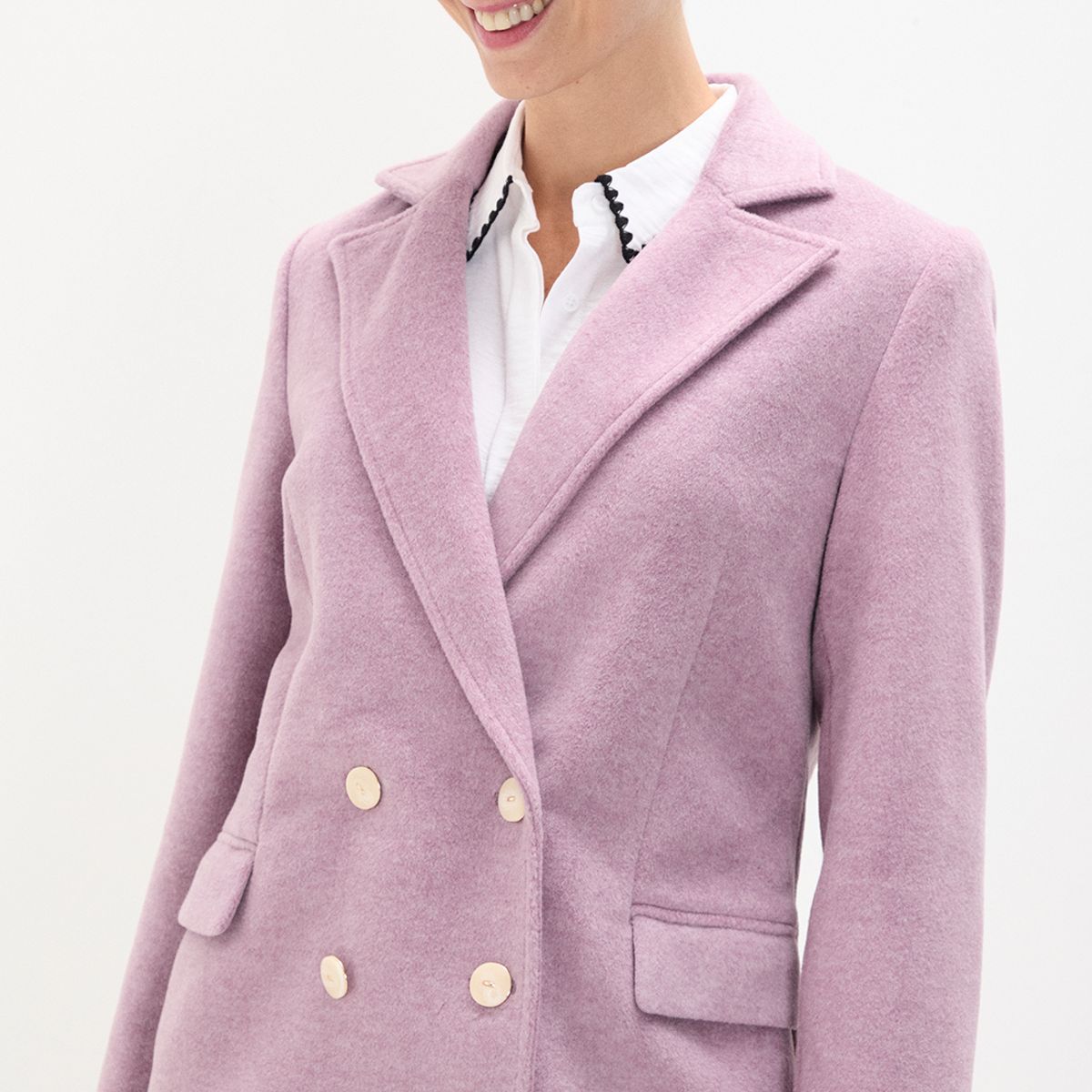 MA GRIFFE - Blazer Morado Mujer Magriffe