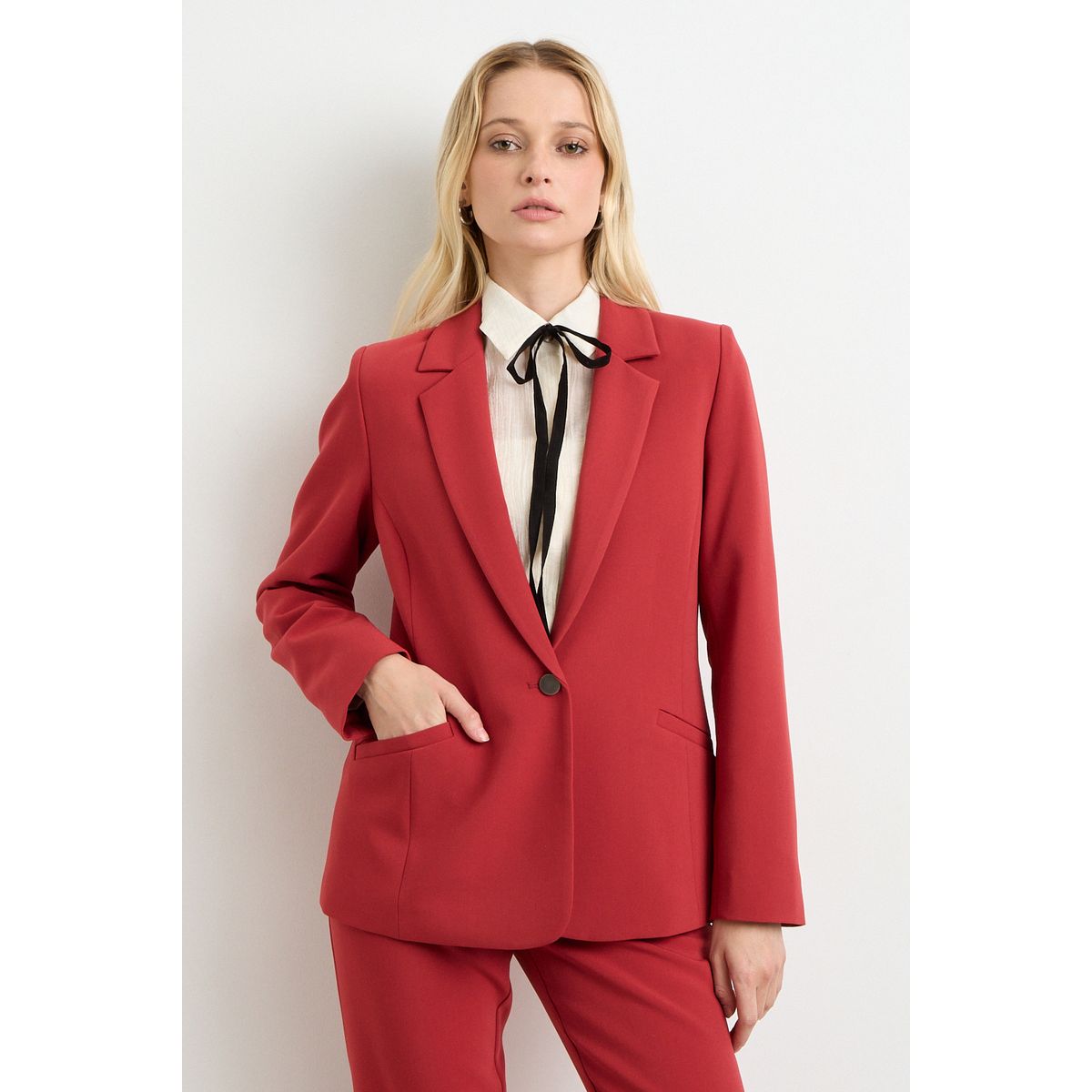 ASH - Blazer Rojo Mujer Ash