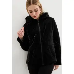 ASH - Parka Negro Mujer