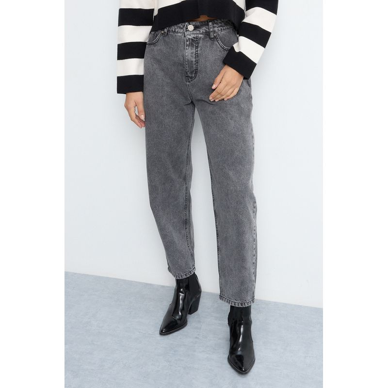 IO - Jeans Gris Mujer Io