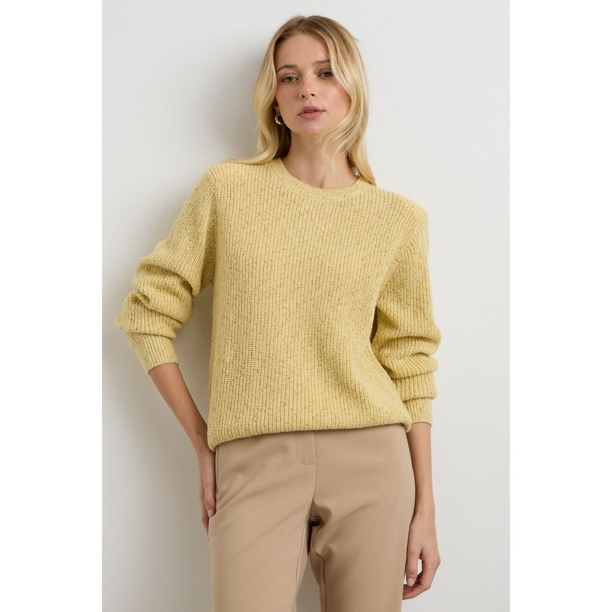 ASH - Sweater Amarillo Mujer Ash