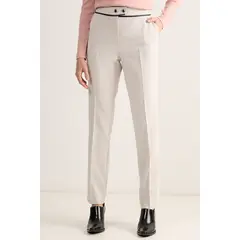 MA GRIFFE - Pantalon Gris Mujer Magriffe