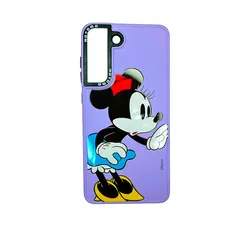 MOTOMO - Carcasa Para Samsung S21 Fe Disney Minnie Lila