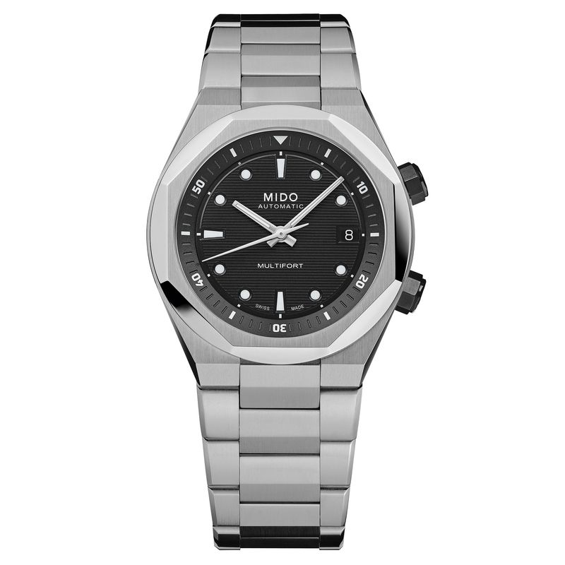 MIDO - Reloj Mido Multifort 8 Two Crowns Acero