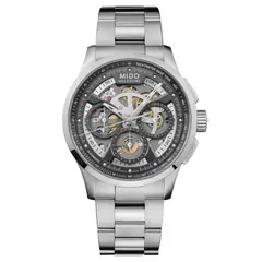 MIDO - Reloj Multifort Skeleton Chronograph Acero