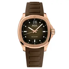 MIDO - Reloj Multifort TV Big Date Resina Brown