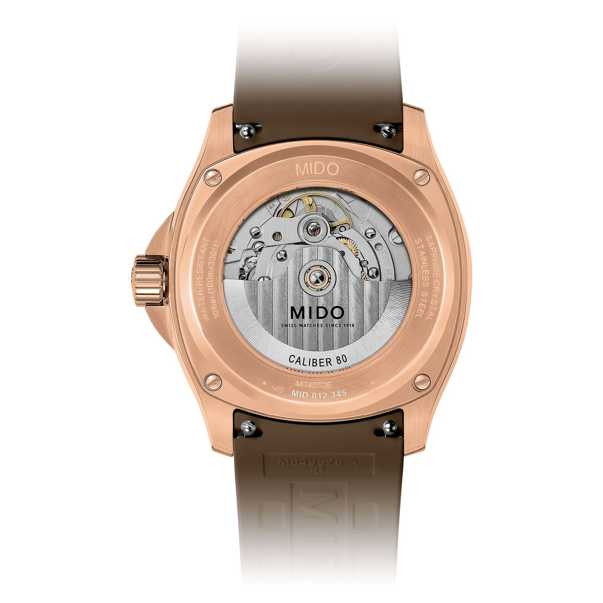 MIDO - Reloj Mido Multifort TV Big Date Resina Brown