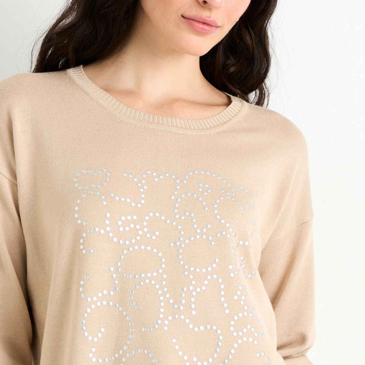 ASH - Sweater Beige Mujer Ash