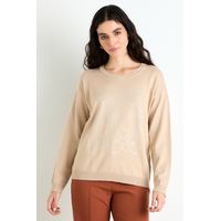 Sweater Beige Mujer