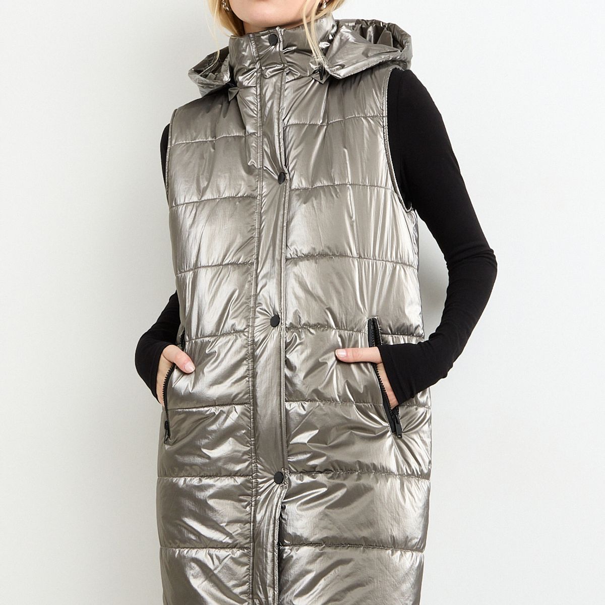 ASH - Parka Plateada Mujer Ash