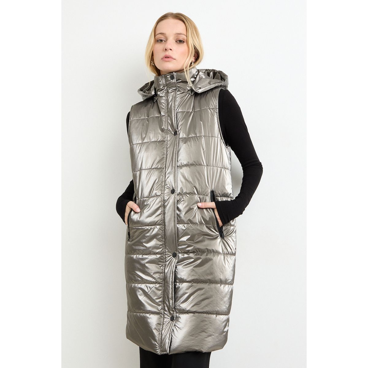 ASH - Parka Plateada Mujer Ash