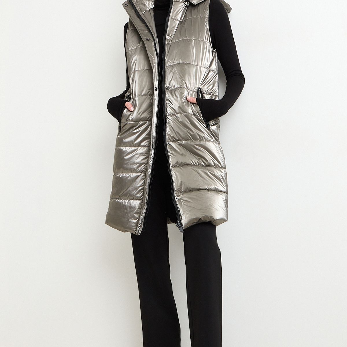 ASH - Parka Plateada Mujer Ash