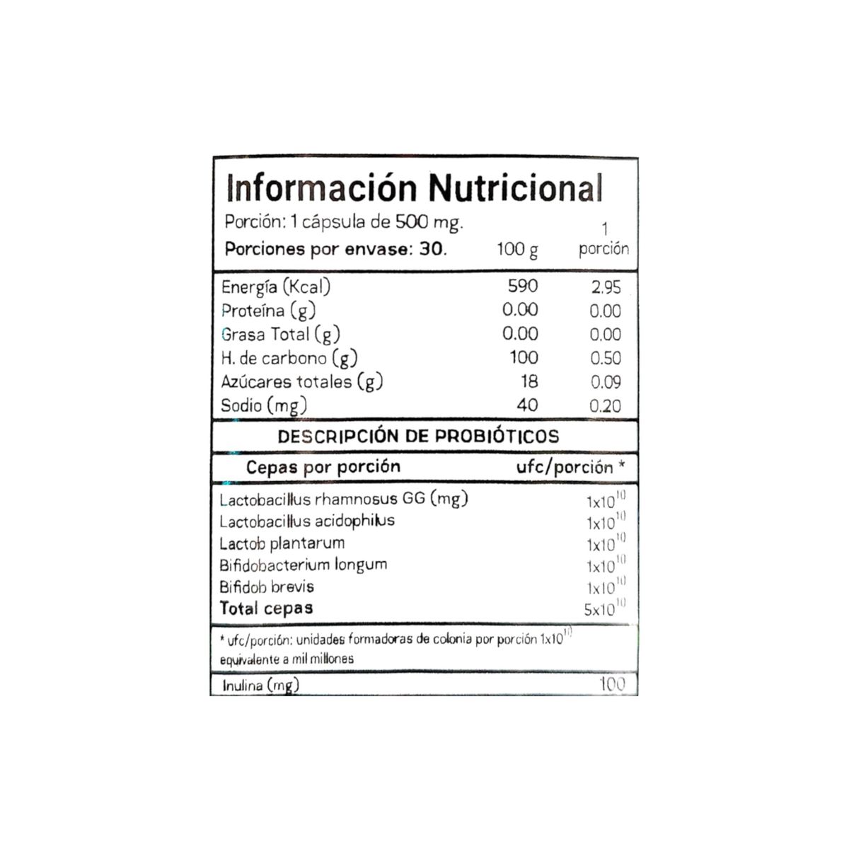 GRIZZLY - BIOFLORA PRE Y PROBIOTICOS 50 BILLONES 30 CAPSULAS - GRIZZLY BEAR