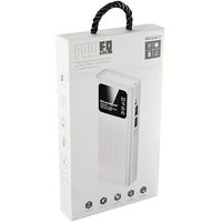 BATERIA EMERGENCIA 2 USB 20000 MAH CON LINTERNA INDICADOR DE CARGA