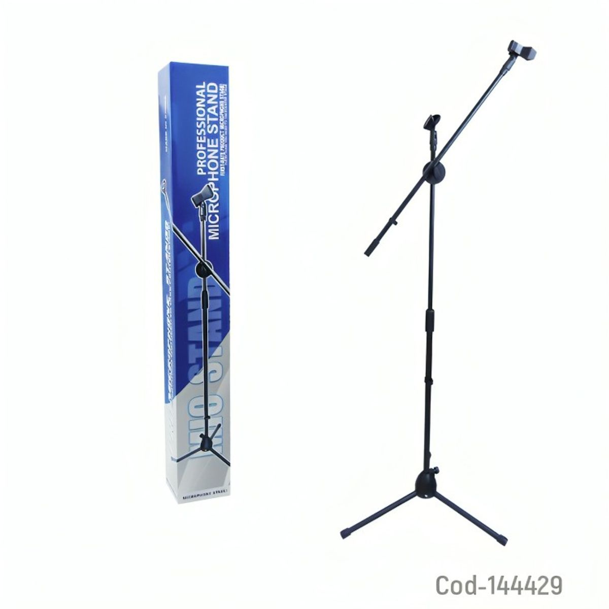 GENERICO - ATRIL PARA MICROFONO DOBLE 15 METROS   ALTA CALIDAD