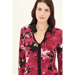 MA GRIFFE - Polera Manga Larga Negro Mujer Magriffe