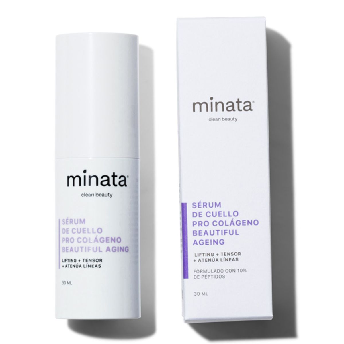 MINATA - Sérum de Cuello Pro Colágeno Beautiful Ageing 30 ml