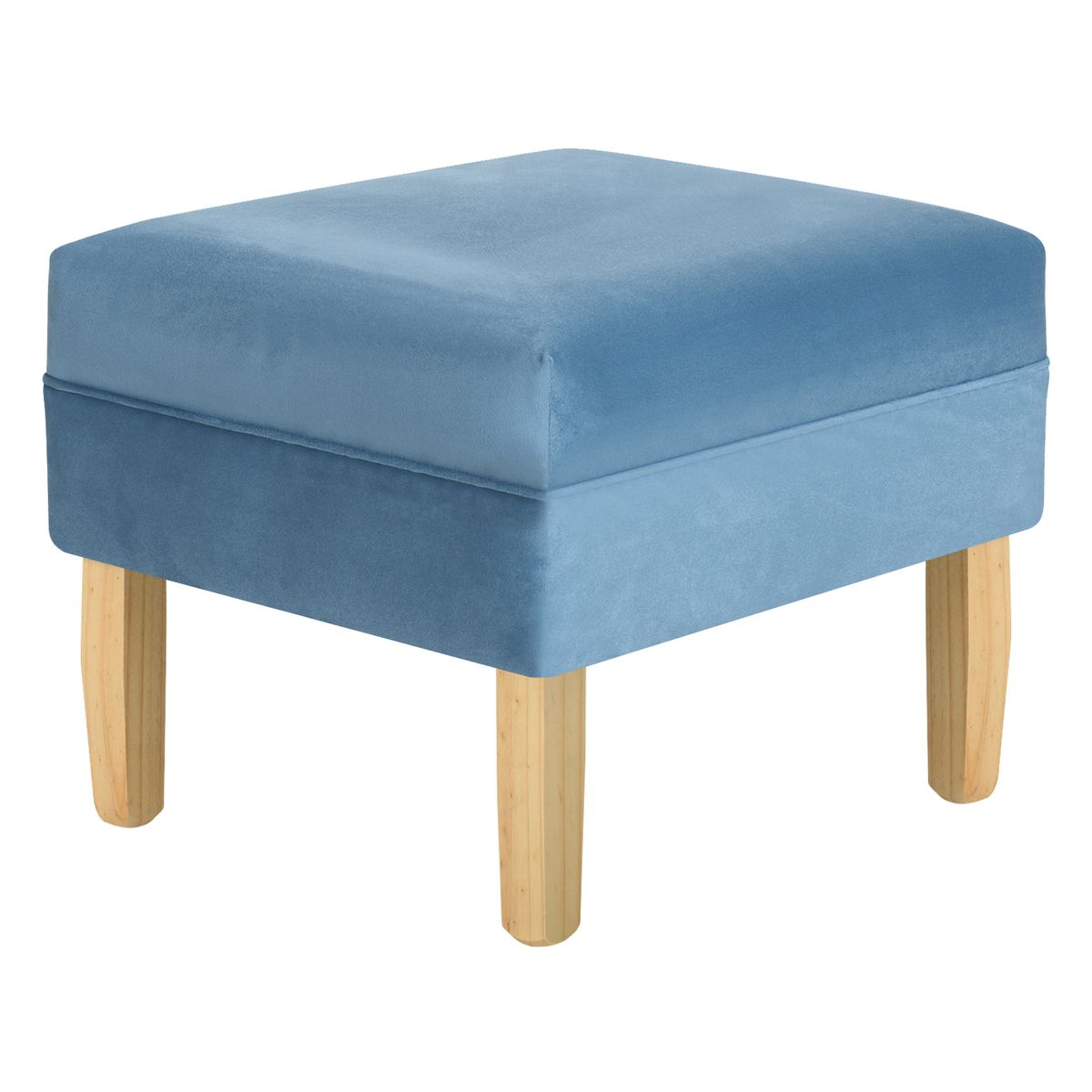 BODEVIR - Pouf Sky 1C Felpa 05 Azul Petroleo