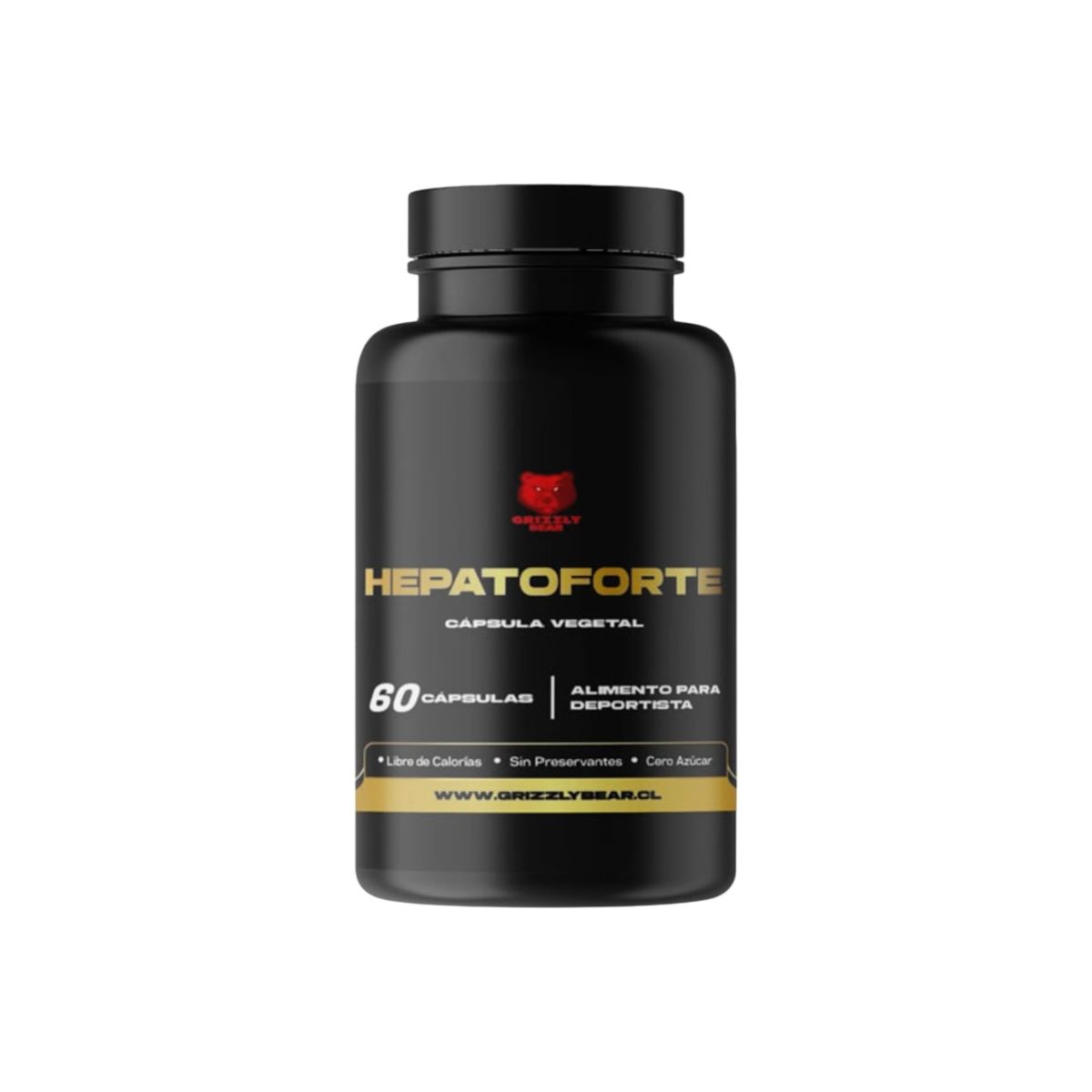 GRIZZLY - HEPATOFORTE 60 CAPSULAS - GRIZZLY BEAR