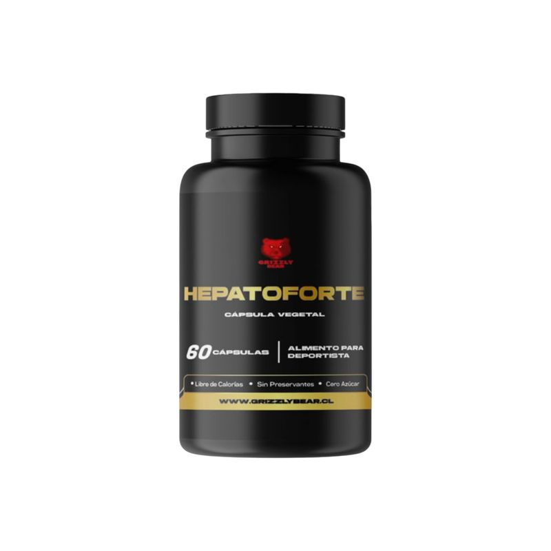 GRIZZLY - HEPATOFORTE 60 CAPSULAS - GRIZZLY BEAR