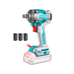 TOTAL TOOLS - Llave de Impacto 12 400Nm 20V + Dados