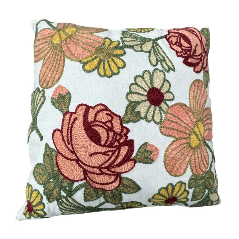 GENERICO - Funda De Cojin Decorativa Hermosos Bordado 45x45cm