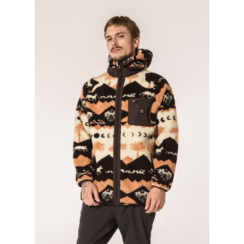 KAYA UNITE - Polerón Chiporro Hombre Hood Andes Beige
