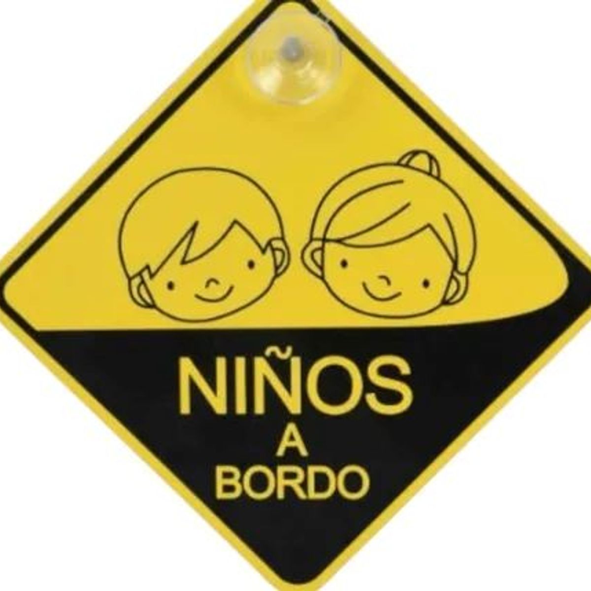 GENERICO - Señales De Advertencia De Bebé A Bordo Amarillo