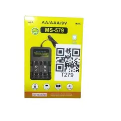 GENERICO - Cargador de pilas recargables AAAAA9V MS-579