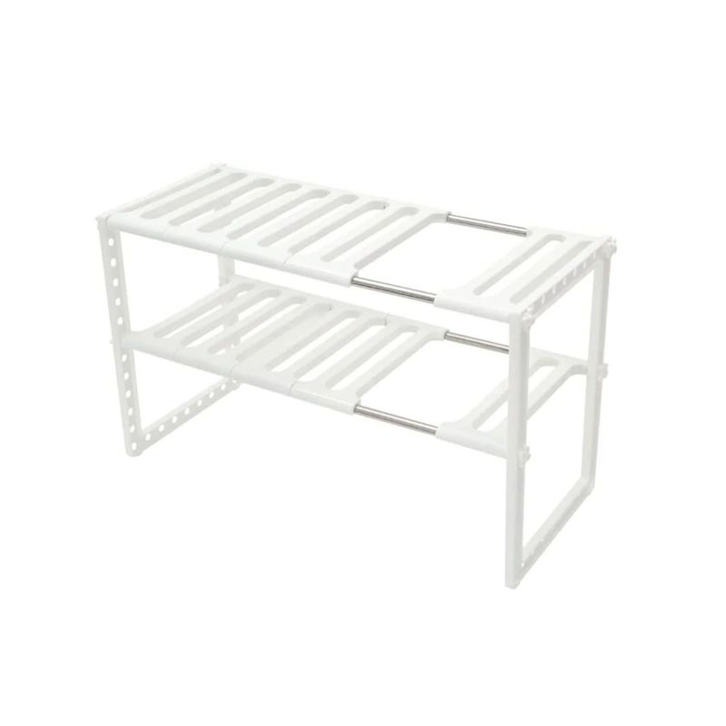 GENERICO - Estante Organizador de Ollas Multiuso 2 Niveles De 50x70cm