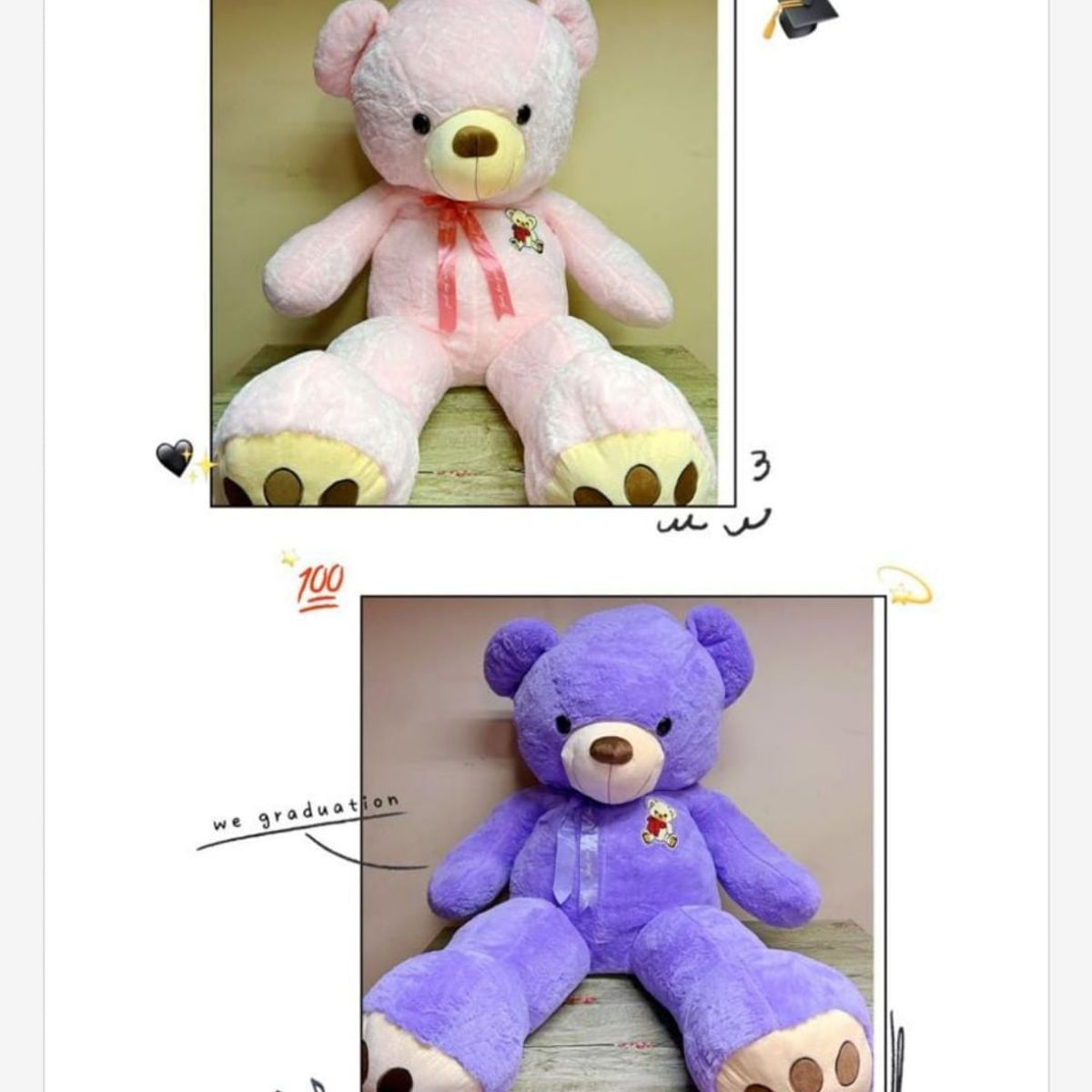 TOPSOC - Oso De Peluche Grande 160 cm