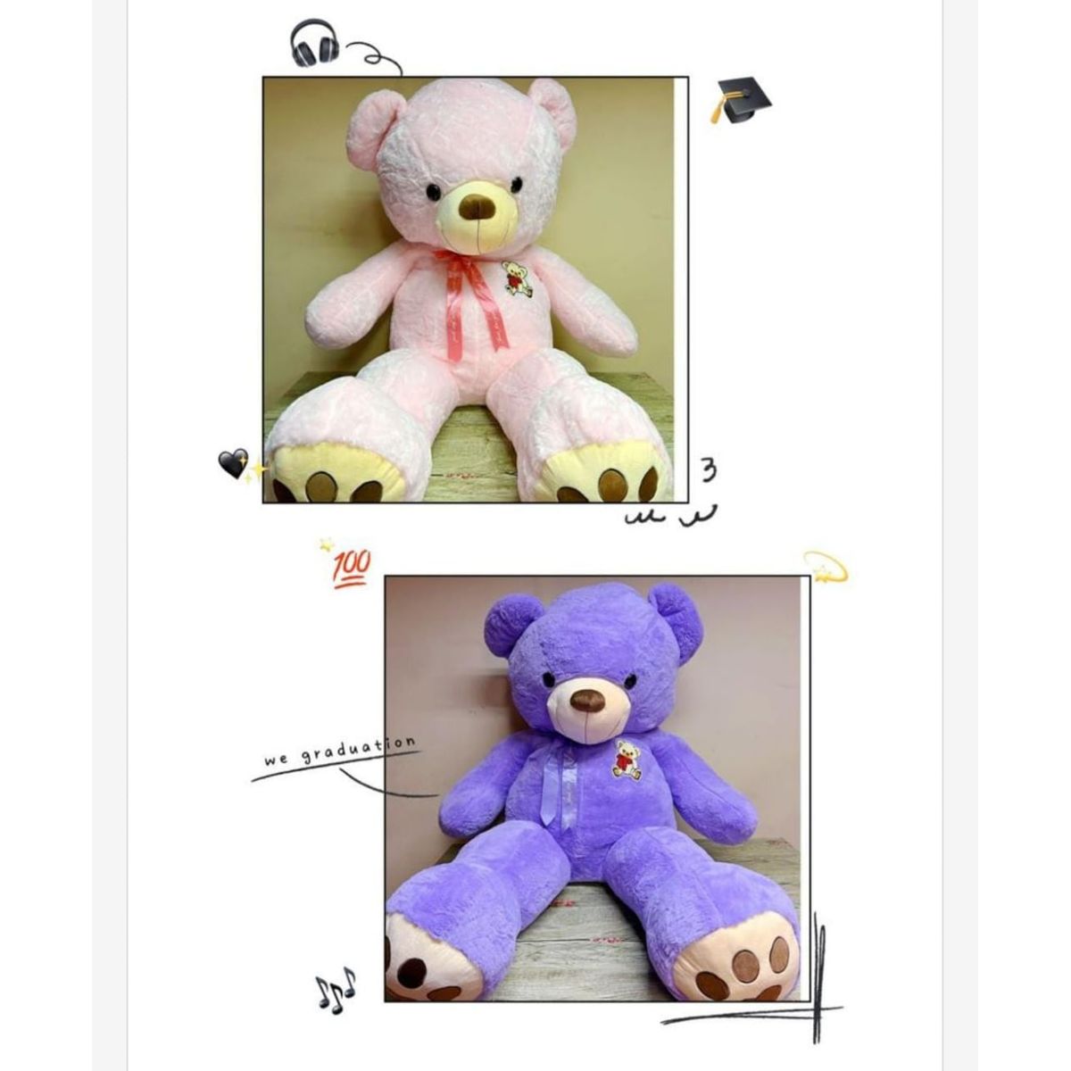 TOPSOC - Oso De Peluche Grande 160 cm