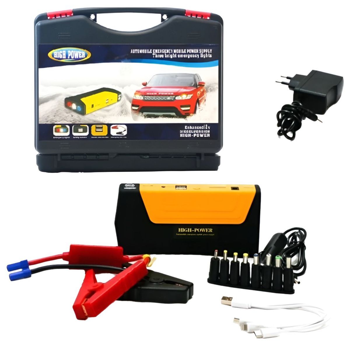 WITMU - Partidor Cargador Powerbank Bateria Auto