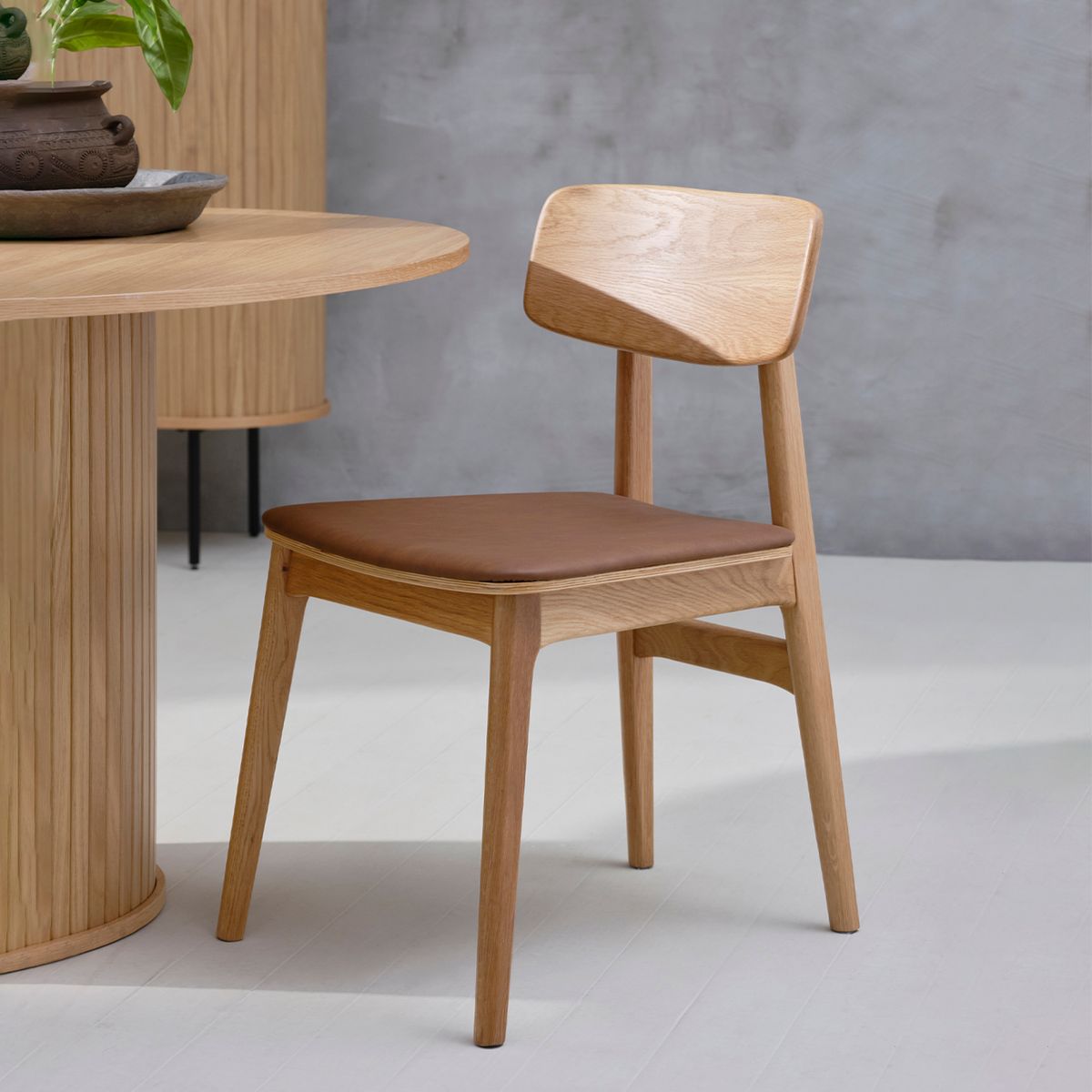 FORM DESIGN - Silla Comedor Livo Natural